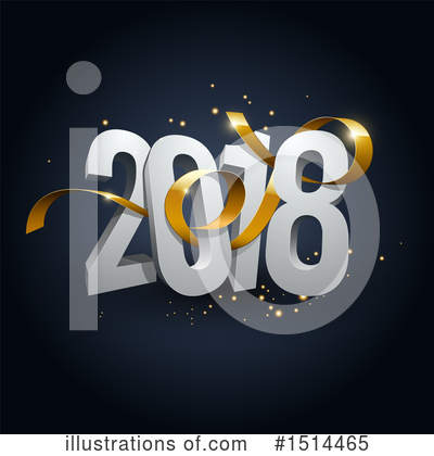 Royalty-Free (RF) New Year Clipart Illustration by beboy - Stock Sample #1514465