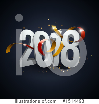 Royalty-Free (RF) New Year Clipart Illustration by beboy - Stock Sample #1514493