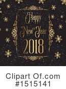 New Year Clipart #1515141 by KJ Pargeter