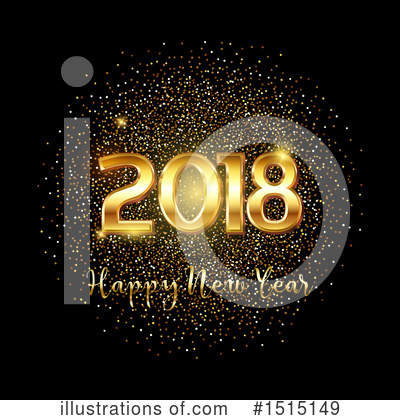 Royalty-Free (RF) New Year Clipart Illustration by KJ Pargeter - Stock Sample #1515149