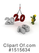New Year Clipart #1515634 by KJ Pargeter