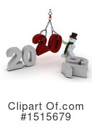 New Year Clipart #1515679 by KJ Pargeter