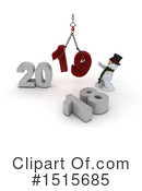 New Year Clipart #1515685 by KJ Pargeter