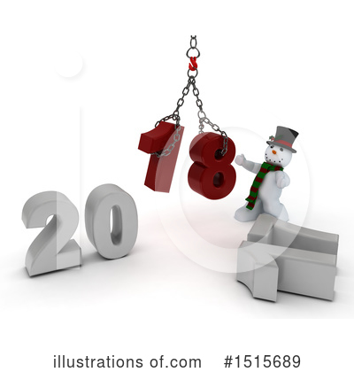 Royalty-Free (RF) New Year Clipart Illustration by KJ Pargeter - Stock Sample #1515689