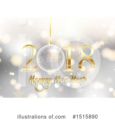 Royalty-Free (RF) New Year Clipart Illustration by KJ Pargeter - Stock Sample #1515890