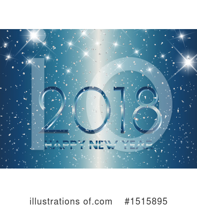 Royalty-Free (RF) New Year Clipart Illustration by KJ Pargeter - Stock Sample #1515895