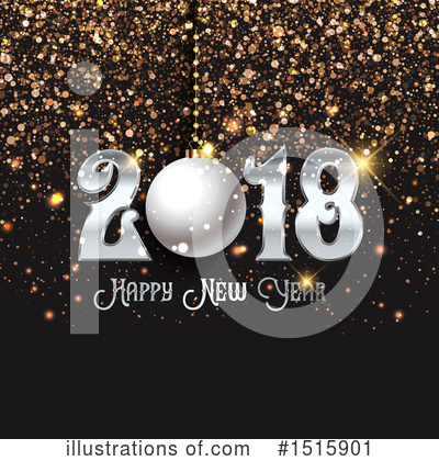 Royalty-Free (RF) New Year Clipart Illustration by KJ Pargeter - Stock Sample #1515901