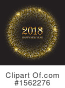 New Year Clipart #1562276 by KJ Pargeter