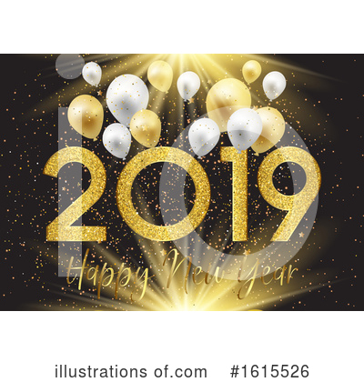 Royalty-Free (RF) New Year Clipart Illustration by KJ Pargeter - Stock Sample #1615526