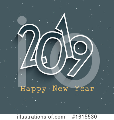 Royalty-Free (RF) New Year Clipart Illustration by KJ Pargeter - Stock Sample #1615530