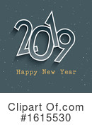 New Year Clipart #1615530 by KJ Pargeter