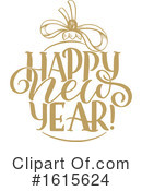 New Year Clipart #1615624 by Vector Tradition SM