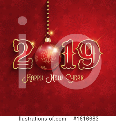 Royalty-Free (RF) New Year Clipart Illustration by KJ Pargeter - Stock Sample #1616683