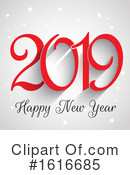 New Year Clipart #1616685 by KJ Pargeter