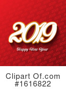 New Year Clipart #1616822 by KJ Pargeter