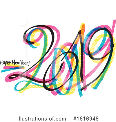 Royalty-Free (RF) New Year Clipart Illustration by NL shop - Stock Sample #1616948
