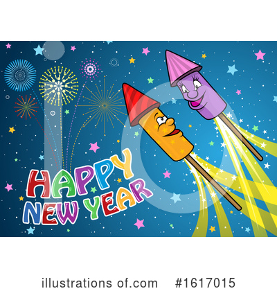 Royalty-Free (RF) New Year Clipart Illustration by dero - Stock Sample #1617015