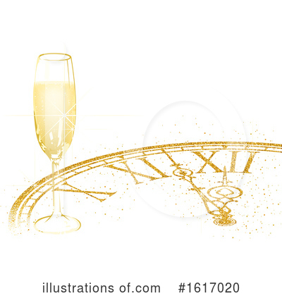 Champagne Clipart #1617020 by dero