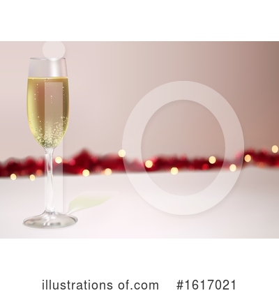 Champagne Clipart #1617021 by dero