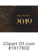 New Year Clipart #1617602 by KJ Pargeter