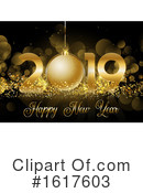 New Year Clipart #1617603 by KJ Pargeter