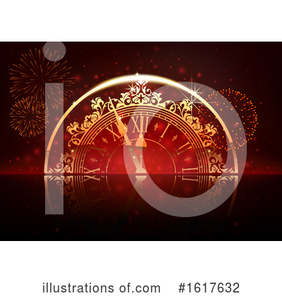 Royalty-Free (RF) New Year Clipart Illustration by dero - Stock Sample #1617632