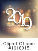New Year Clipart #1618015 by KJ Pargeter
