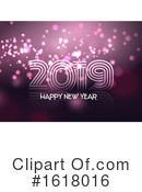New Year Clipart #1618016 by KJ Pargeter