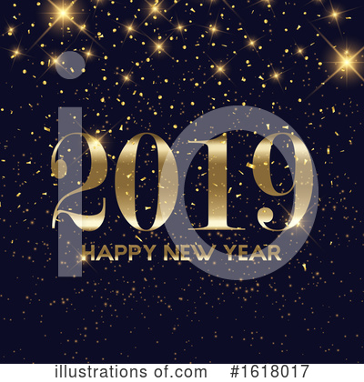 Royalty-Free (RF) New Year Clipart Illustration by KJ Pargeter - Stock Sample #1618017