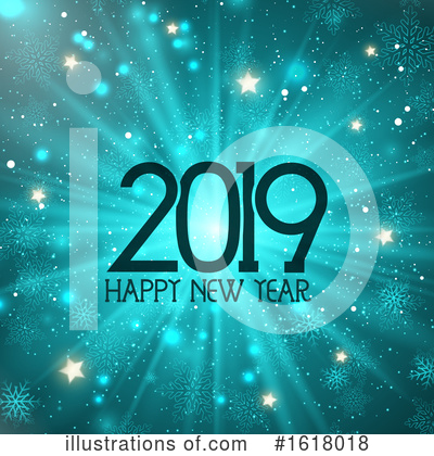 Royalty-Free (RF) New Year Clipart Illustration by KJ Pargeter - Stock Sample #1618018