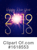 New Year Clipart #1618553 by KJ Pargeter