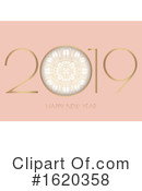 New Year Clipart #1620358 by KJ Pargeter