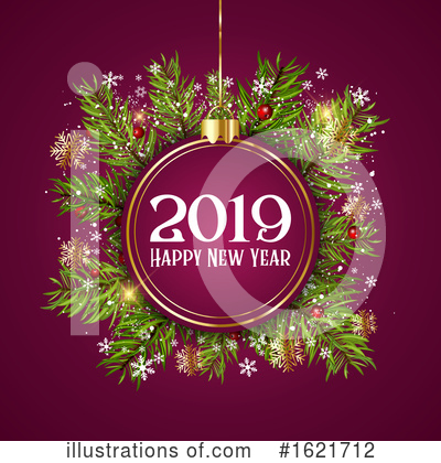 Royalty-Free (RF) New Year Clipart Illustration by KJ Pargeter - Stock Sample #1621712
