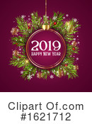 New Year Clipart #1621712 by KJ Pargeter
