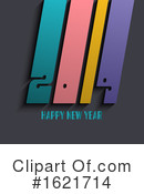 New Year Clipart #1621714 by KJ Pargeter