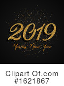 New Year Clipart #1621867 by KJ Pargeter