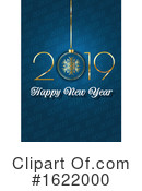 New Year Clipart #1622000 by KJ Pargeter