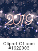 New Year Clipart #1622003 by KJ Pargeter