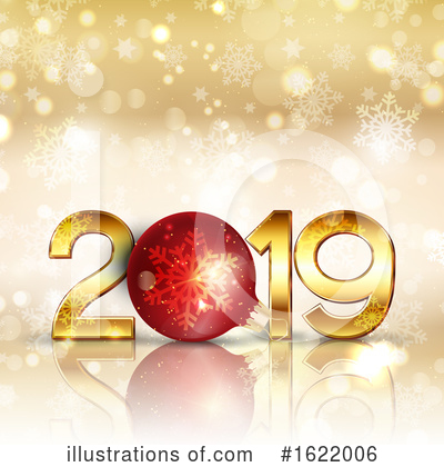Royalty-Free (RF) New Year Clipart Illustration by KJ Pargeter - Stock Sample #1622006