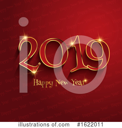 Royalty-Free (RF) New Year Clipart Illustration by KJ Pargeter - Stock Sample #1622011