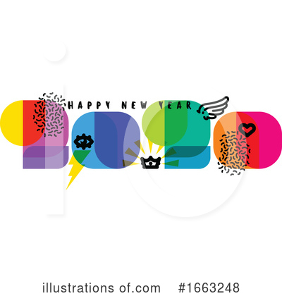 Royalty-Free (RF) New Year Clipart Illustration by elena - Stock Sample #1663248