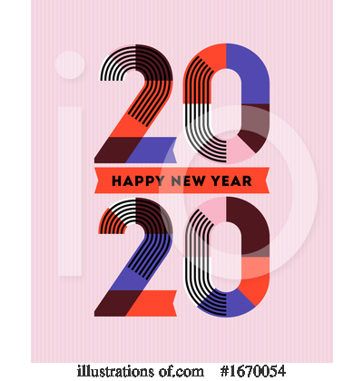 Royalty-Free (RF) New Year Clipart Illustration by elena - Stock Sample #1670054