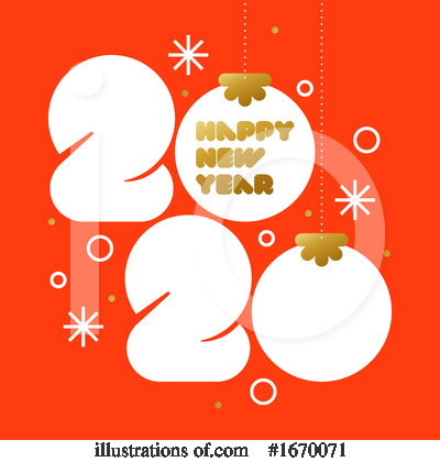 Royalty-Free (RF) New Year Clipart Illustration by elena - Stock Sample #1670071