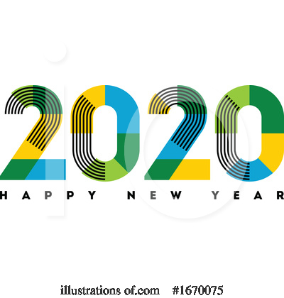 Royalty-Free (RF) New Year Clipart Illustration by elena - Stock Sample #1670075