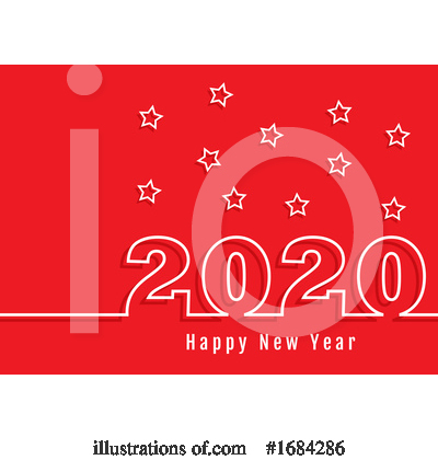 Royalty-Free (RF) New Year Clipart Illustration by KJ Pargeter - Stock Sample #1684286