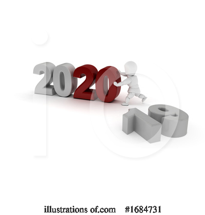 Royalty-Free (RF) New Year Clipart Illustration by KJ Pargeter - Stock Sample #1684731