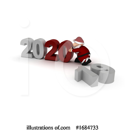 Royalty-Free (RF) New Year Clipart Illustration by KJ Pargeter - Stock Sample #1684733