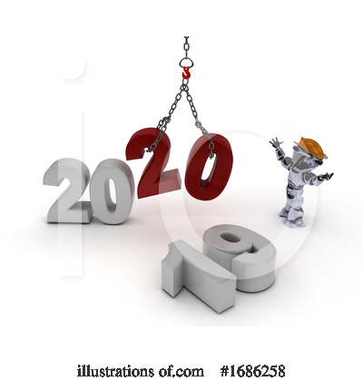 Royalty-Free (RF) New Year Clipart Illustration by KJ Pargeter - Stock Sample #1686258