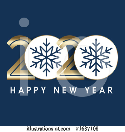 Royalty-Free (RF) New Year Clipart Illustration by KJ Pargeter - Stock Sample #1687108
