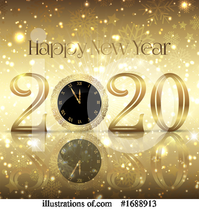 Royalty-Free (RF) New Year Clipart Illustration by KJ Pargeter - Stock Sample #1688913